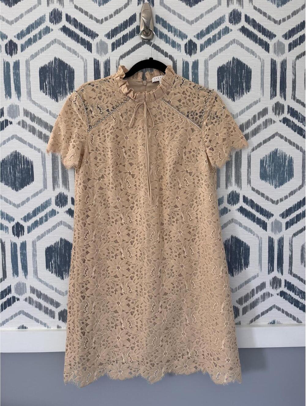 Sandro Antilope Lace Dress